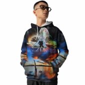 Vintage Wish You Were Here 2025 Hoodie Front - OtherBrick