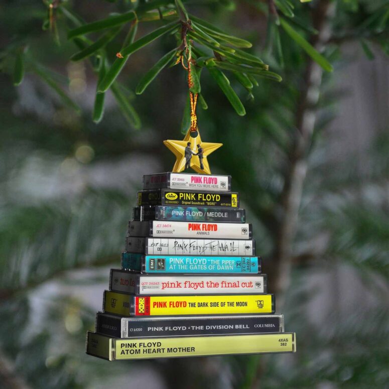 Wish You Were Here Pink Floyd Cassette Christmas Tree Ornament Wish You Were Here Pink Floyd Cassette Christmas Tree Ornament