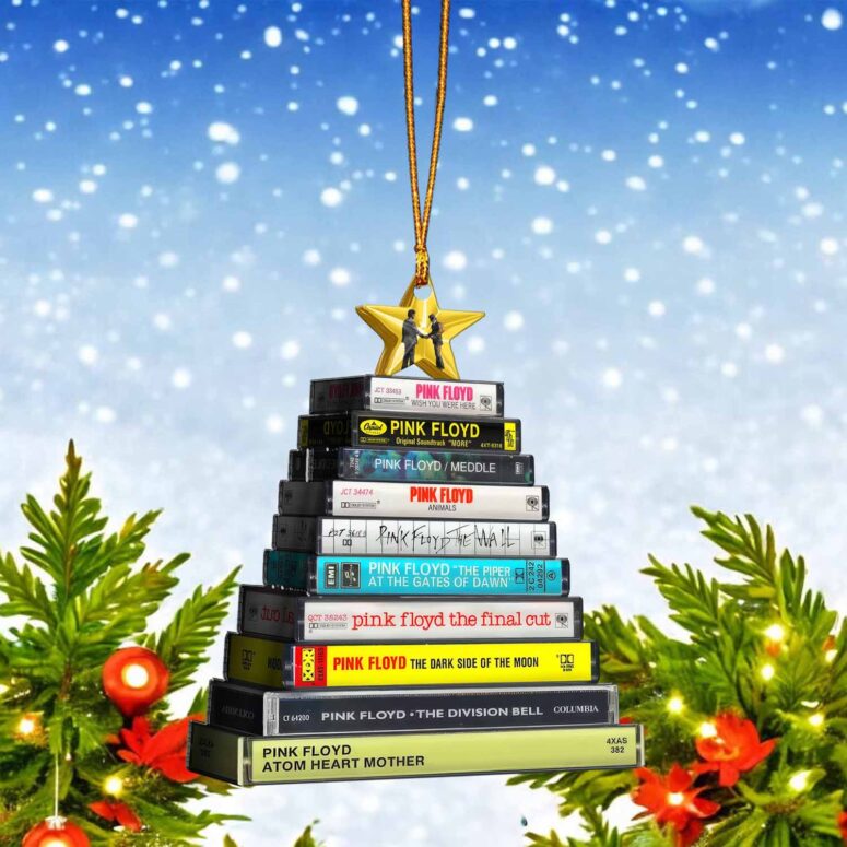 Wish You Were Here Pink Floyd Cassette Christmas Tree Ornament Wish You Were Here Pink Floyd Cassette Christmas Tree Ornament