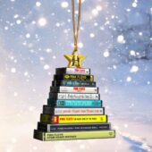 Wish You Were Here Pink Floyd Cassette Christmas Tree Ornament Mockup 5 - OtherBrick
