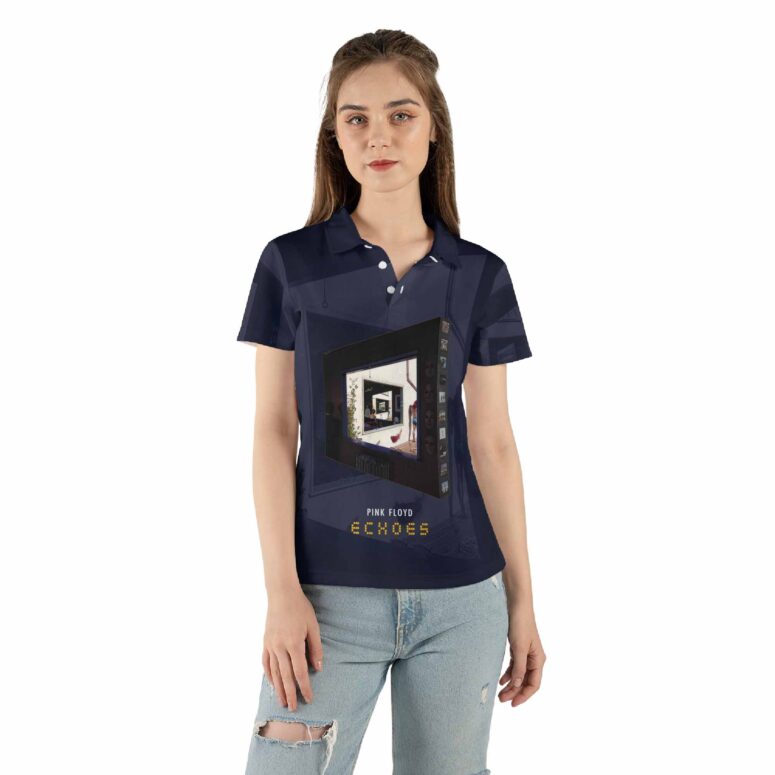 Echoes The Best Of Pink Floyd Shirt 2001 Polo Shirt