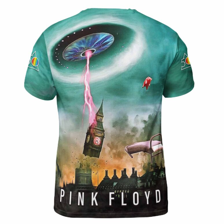 Lightbulb Man Pulse In The Whirlwind Pig Fly Pink Floyd Shirt