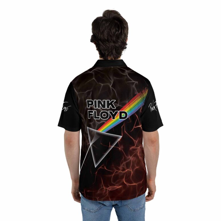 Pink Floyd Animals x DSOTM Brown Lights Polo Shirt
