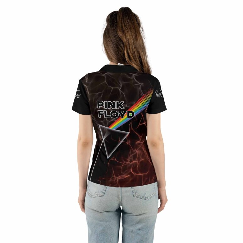 Pink Floyd Animals x DSOTM Brown Lights Polo Shirt