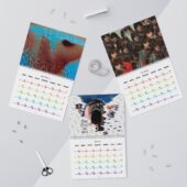 Pink Floyd Calendar 2026 Album Collection Torn Paper 03 - OtherBrick