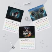 Pink Floyd Calendar 2026 Album Collection Torn Paper 04 - OtherBrick