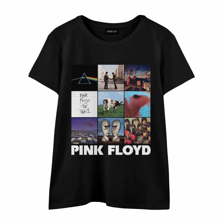 Pink Floyd Collage Album Art Shirt Pink Floyd Collage Album Art Shirt