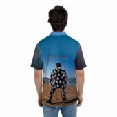 Pulse X Delicate Sound Of Thunder Lightbulb Man Pink Floyd Polo Shirt Man Back Mockup - OtherBrick