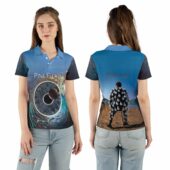 Pulse X Delicate Sound Of Thunder Lightbulb Man Pink Floyd Polo Shirt Woman Front Back Mockup - OtherBrick