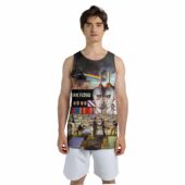 Wish You Were Here Endless Dsotm Album Collage Art Pink Floyd Mockup Men Tank 3d - OtherBrick