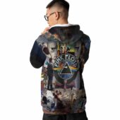Wish You Were Here Endless Dsotm Album Collage Art Pink Floyd Hoodie Back - OtherBrick