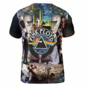 Wish You Were Here Endless Dsotm Album Collage Art Pink Floyd Shirt Back - OtherBrick