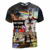 Wish You Were Here Endless Dsotm Album Collage Art Pink Floyd Shirt Front - OtherBrick
