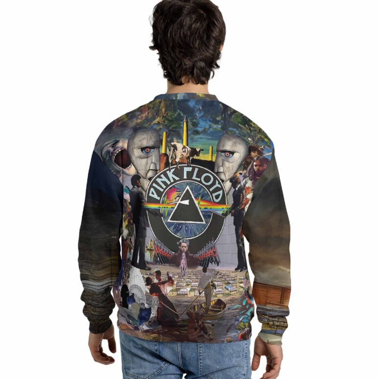 Wish You Were Here Endless DSOTM Album Collage Art Pink Floyd Shirt Wish You Were Here Endless DSOTM Album Collage Art Pink Floyd Shirt