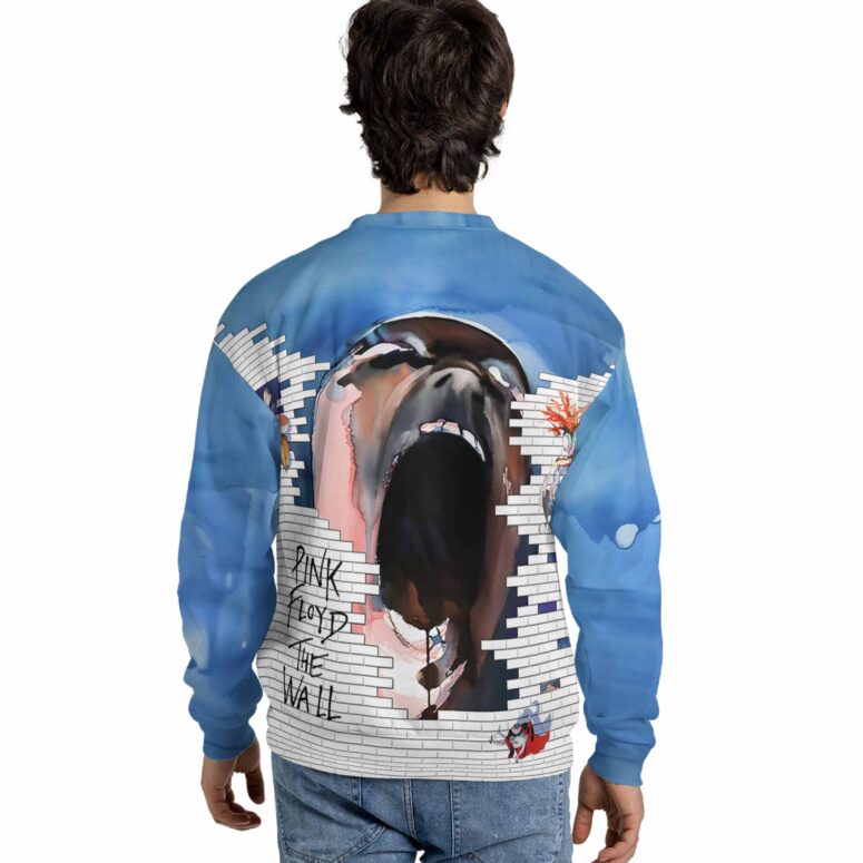 Wish You Were Here HandShake x Another Brick In The Wall Teacher Screaming Face Man Shirt Wish You Were Here HandShake x Another Brick In The Wall Teacher Screaming Face Man Shirt