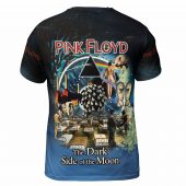 3d The Dark Side Of The Moon X Delicate Sound Of Thunder X A Momentary Lapse Of Reason Shirt Back - OtherBrick