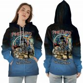 3d The Dark Side Of The Moon X Delicate Sound Of Thunder X A Momentary Lapse Of Reason Ziphoodie - OtherBrick