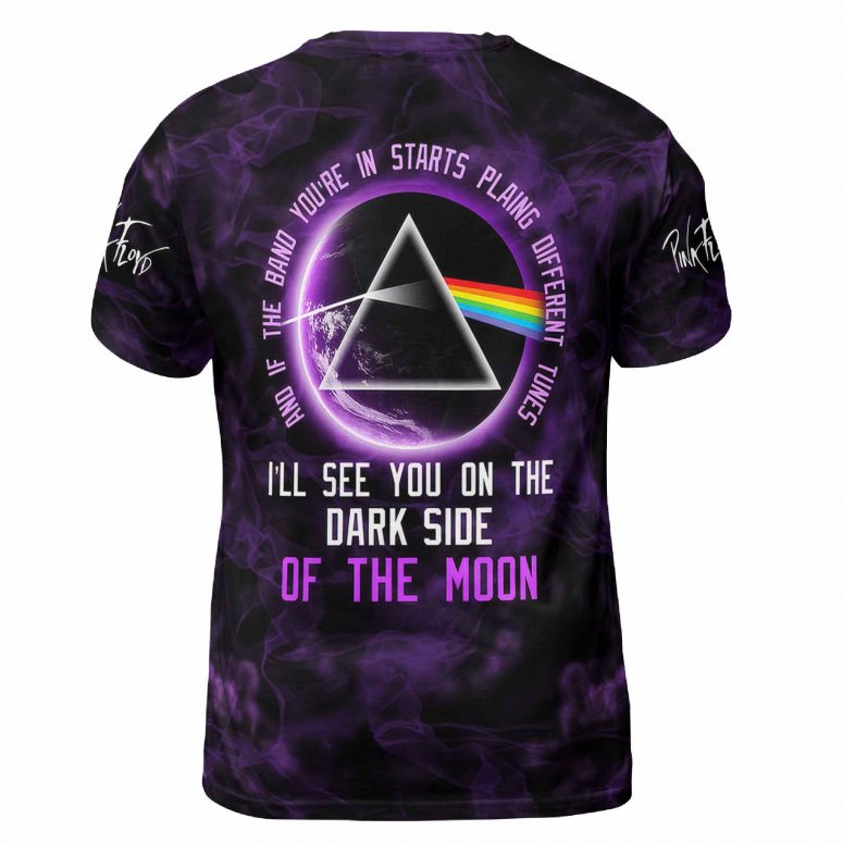 I'll See You On The DSOTM Purple Pink Floyd Shirt I'll See You On The DSOTM Purple Pink Floyd Shirt