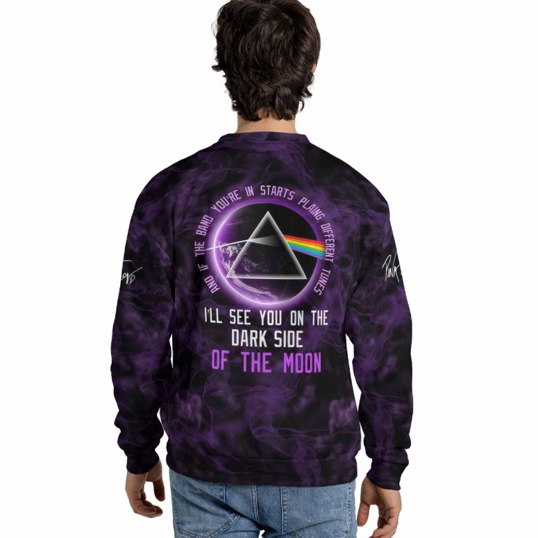 I'll See You On The DSOTM Purple Pink Floyd Shirt I'll See You On The DSOTM Purple Pink Floyd Shirt