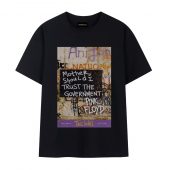 Mother Should I Trust The Government Berlin Wall 1990 Front Tshirt Black - OtherBrick