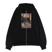 Mother Should I Trust The Government Berlin Wall 1990 Front Ziphoodie Black - OtherBrick