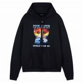 Pink Floyd The Division Bell Tour 1994 Double Front Hoodie Black - OtherBrick