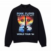 Pink Floyd The Division Bell Tour 1994 Double Front Sweatshirt Black - OtherBrick
