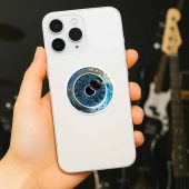 Pulse Eyes Album Logo Kiss Cut Sticker Sticker Mockup 4 - OtherBrick
