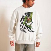 1987 Momentary Lapse Of Reason World Tour Front Man Sweater White - OtherBrick