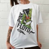 1987 Momentary Lapse Of Reason World Tour Front Woman Shirt White 2 - OtherBrick