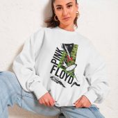 1987 Momentary Lapse Of Reason World Tour Front Woman Sweater White - OtherBrick