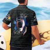 Dsotm Diamond The Wall Screaming Face Pink Floyd Hawaiian Shirt Man Back - OtherBrick