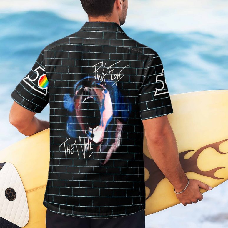 DSOTM Diamond The Wall Screaming Face Pink Floyd Hawaiian Shirt DSOTM Diamond The Wall Screaming Face Pink Floyd Hawaiian Shirt