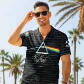 Dsotm Diamond The Wall Screaming Face Pink Floyd Hawaiian Shirt Man Front 1 - OtherBrick