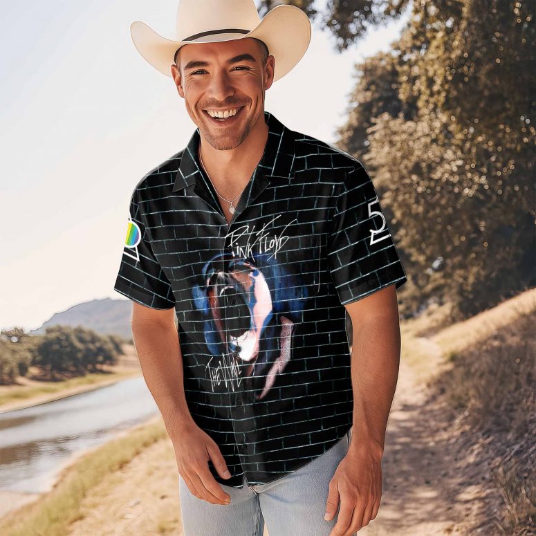 DSOTM Diamond The Wall Screaming Face Pink Floyd Hawaiian Shirt DSOTM Diamond The Wall Screaming Face Pink Floyd Hawaiian Shirt