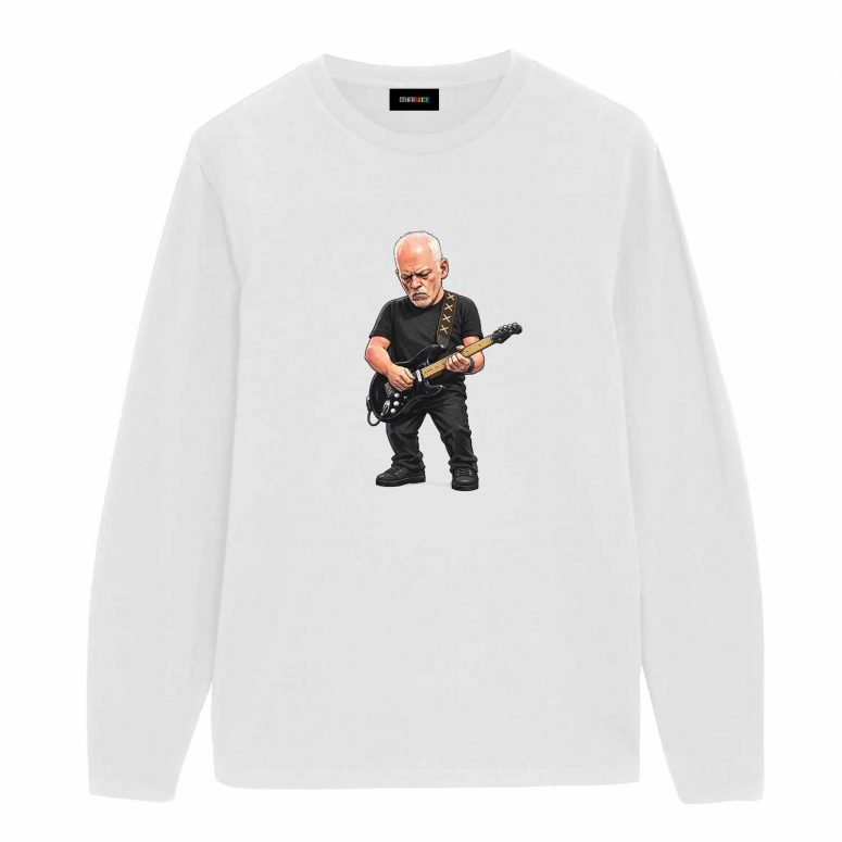 David Gilmour Playing Guitar Pink Floyd Shirt