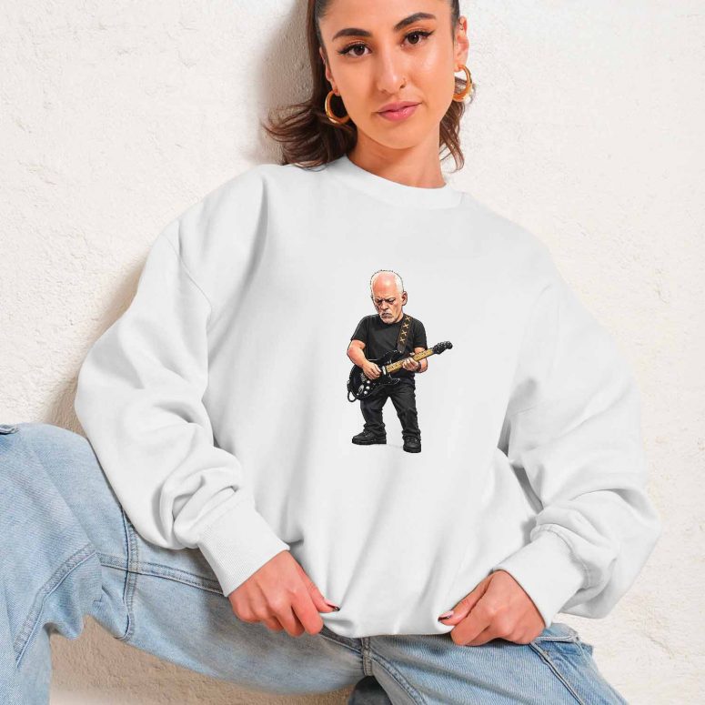 David Gilmour Playing Guitar Pink Floyd Shirt