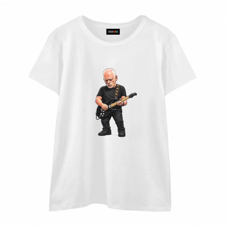 David Gilmour Playing Guitar Pink Floyd Shirt