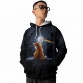 I Will See You On The Dsotm Black Yellow Cat Hoodie Front - OtherBrick