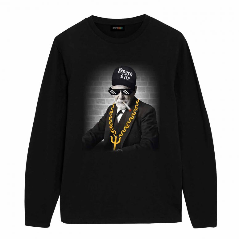 Joke Pink Freud Punk Gangster Freud Shirt