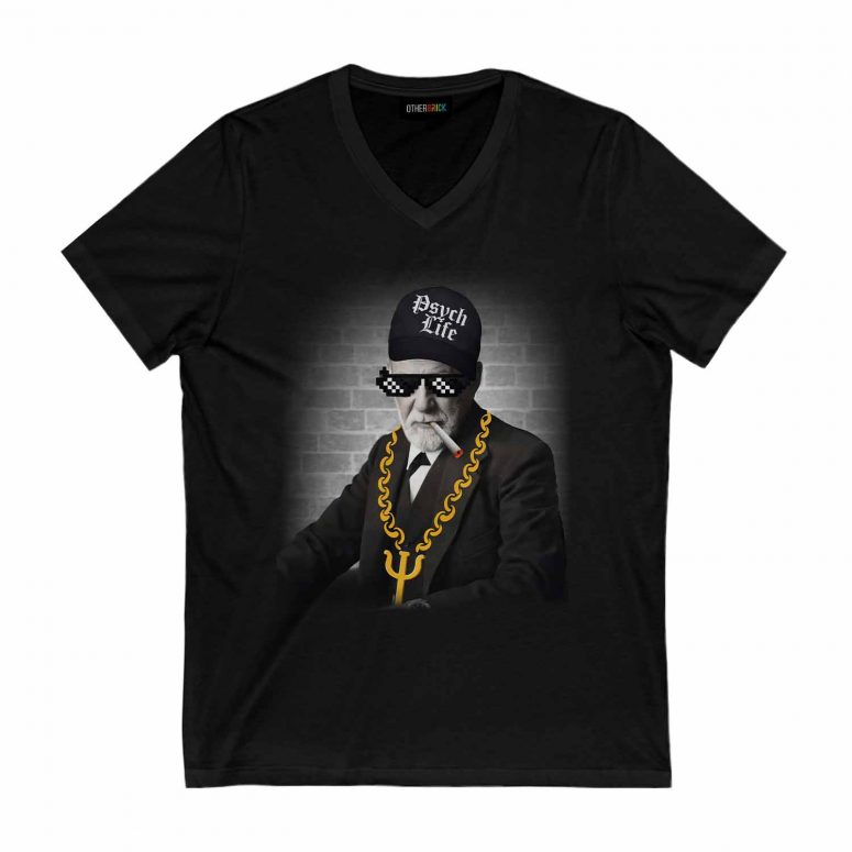 Joke Pink Freud Punk Gangster Freud Shirt