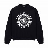 Pink Floyd Globe World Tour Shirt Front Sweatshirt Black - OtherBrick