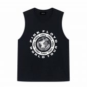 Pink Floyd Globe World Tour Shirt Front Tank Black - OtherBrick