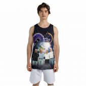 Pink Floyd Member Pulse Dsotm Earth Mockup Men Tank 3d - OtherBrick
