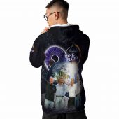 Pink Floyd Member Pulse Dsotm Earth Hoodie Back - OtherBrick