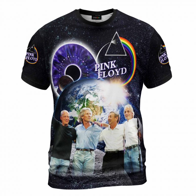 Pink Floyd Member Pulse DSOTM Earth Shirt