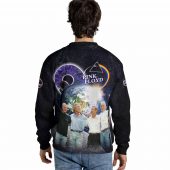 Pink Floyd Member Pulse Dsotm Earth Sweater Back - OtherBrick