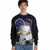 Pink Floyd Member Pulse Dsotm Earth Sweater Front - OtherBrick