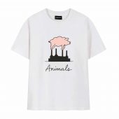 Pink Floyd Pig Shirt Front Tshirt White - OtherBrick