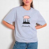 Pink Floyd Pig Shirt Front Woman Shirt Grey - OtherBrick